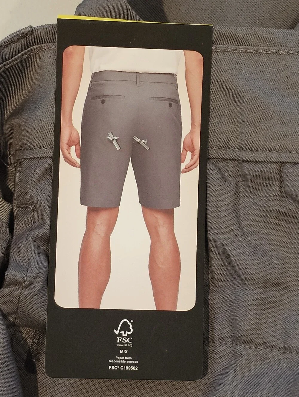 Banana Republic Gray Stretch Chino Shorts Size 32